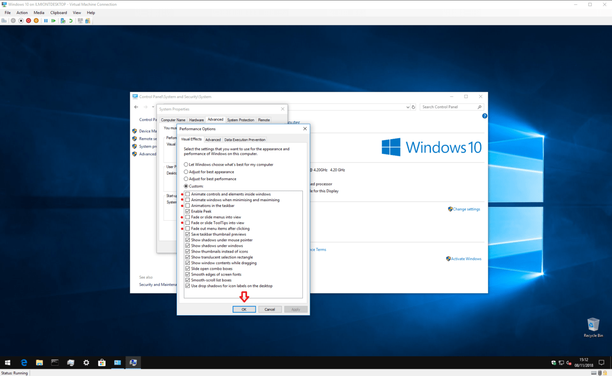 How to make Windows 10 feel faster by disabling animations.