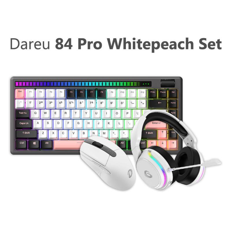 Dareu 84Pro Whitepeach Set-A84 Pro-A900-A710