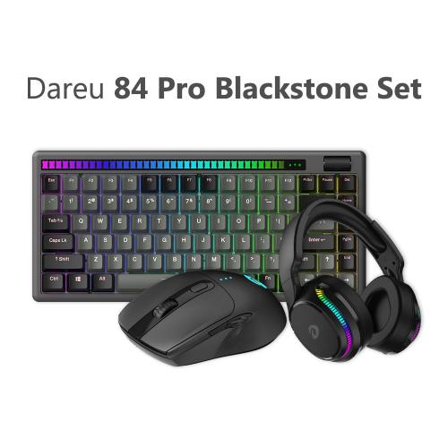 Official Dareu 84Pro Blackstone Set-A84 Pro-A900-A710