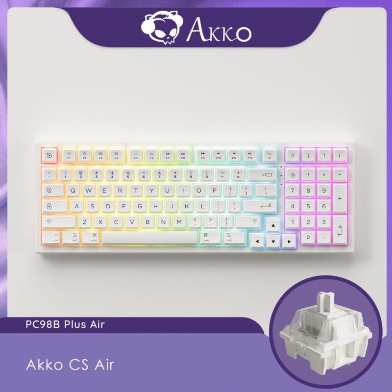 Buy Akko PC98B Plus V2 Black&Gold 90% Hot Swappable Multi-Modes RGB ...