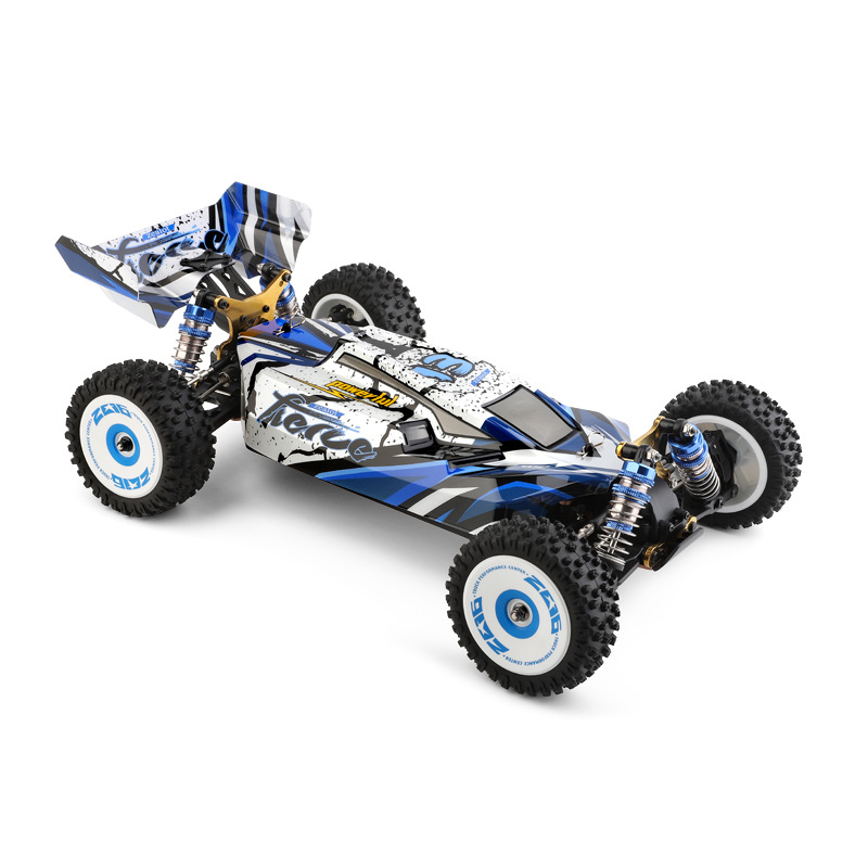 Official WLtoys 124016 124017 124018 124019 V2 75KM/H 2.4G RC Car Brushless 4WD Electric High Speed Off-Road Drift Remote Control Toys for Children