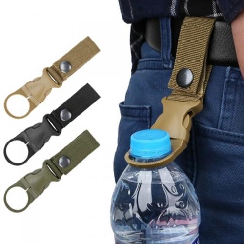 Official Bzfuture Molle Webbing Backpack Buckle Carabiners Attach Quickdraw Water Bottle Hanger Holder Outdoor Camping Hiking Climbing Accessories