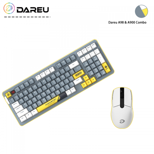 Official Dareu A98 Mechanical Keyboard and A900 Gaming mouse Combo