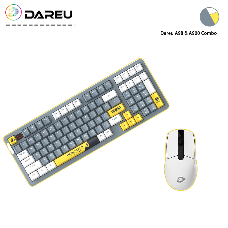 Dareu A98 Mechanical Keyboard and A900 Gaming mouse Combo