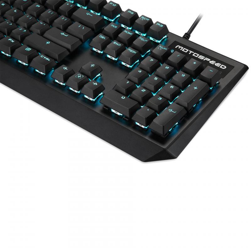 Motospeed K95 104 Key Outemu Switch Ice Blue Backlit Mechanical Gaming Keyboard