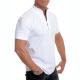 Men's Stand Collar Plain Button Summer Loose Shirt