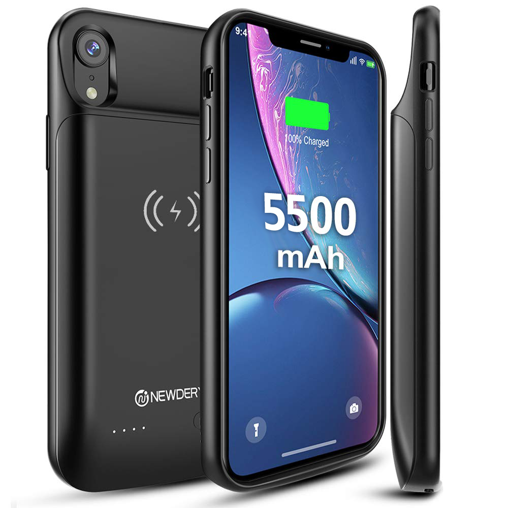 NEWDERY Wireless Charging Battery Case - iPhone XR | Bzfuture