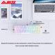 AJAZZ AK692 RGB Hot Swap Wireless Mechanica Keyboard Gaming 69 Key Tri-mode USB Portable Bluetooth Keyboard for PC Laptop Tablet