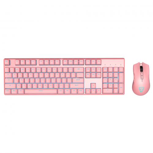 zeus mechanical keyboard pink