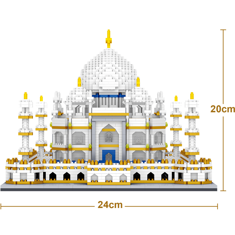 Official Architecture Bricks Toy World Famous Taj Mahal Children Toy