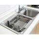 BZfuture Stainless Steel Telescopic Sink Dish Drainers