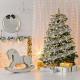 Bzfuture LED romantic ribbon lights Christmas tree decorations