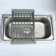 BZfuture Stainless Steel Telescopic Sink Dish Drainers