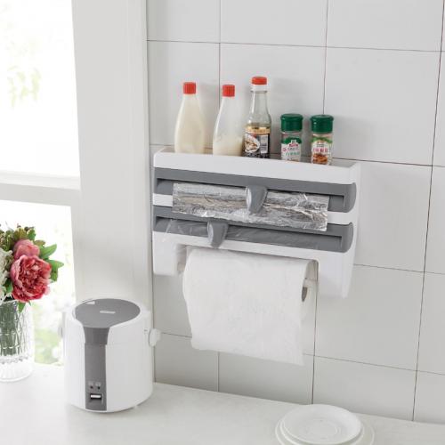 BZfuture Wall-Mount Multifunctional Kitchen Organizer