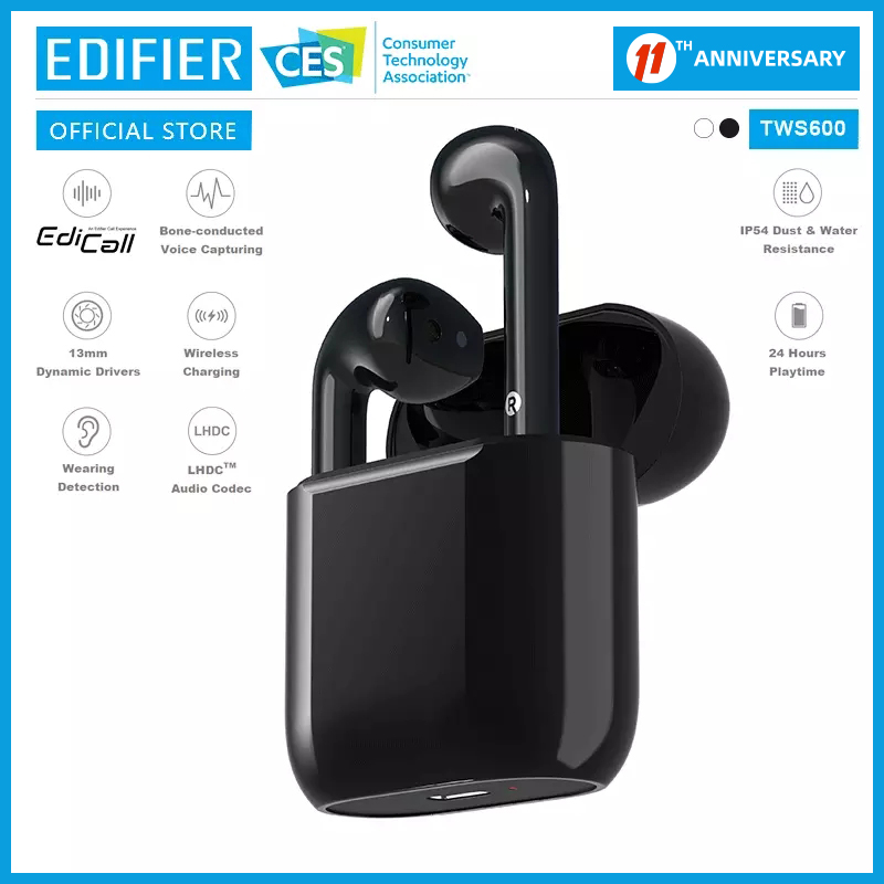 Bzfuture.com, EDIFIER TWS600 HD call LHDC HD sound quality True wirless bone conducted noise cancellation technology earphone EDIFIER TWS600 HD call LHDC HD sound quality True wirless bone conducted noise cancellation technology earphone