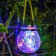 Bzfuture Household balcony decorative copper wire LED Christmas glass crack spherical lamp