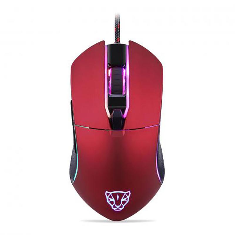Motospeed V30 Professional Gaming Mouse With Optical USB Cable 3500DPI Mouse With Led Backlit Display With Ergonomics For Laptop