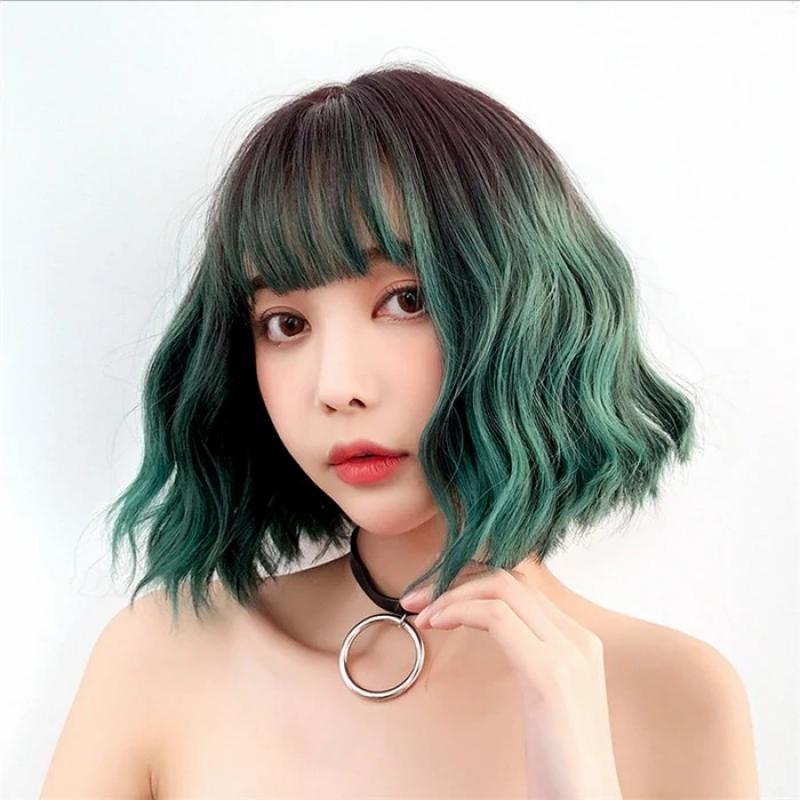 Korean Gradient Color Air Bangs Wm1009