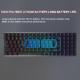 New Motospeed K1 Wireless&Wired Dual Mode 100 Keys RGB Backlight Ergonomics Mechanical Gaming Keyboard