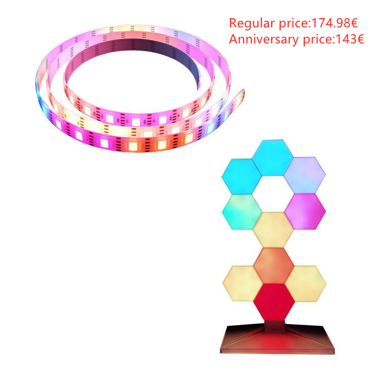 Bzfuture.com, Lifesmart Cololight Plus 10set+Cololight Strip 60LED Combo Lifesmart Cololight Plus 10set+Cololight Strip 60LED Combo