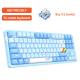 Dareu A87 Pro 3-mode Connection 100% Hotswap Gasket Structure RGB Mechanical Gaming Keyboard