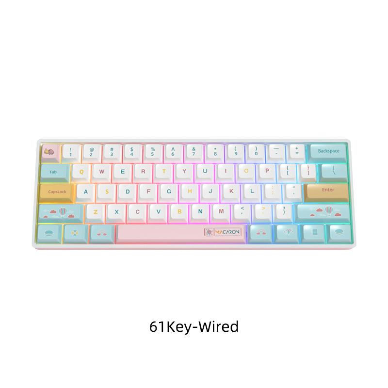 SKYLOONG GK61 Macaron 61 Key Mechanical Keyboard