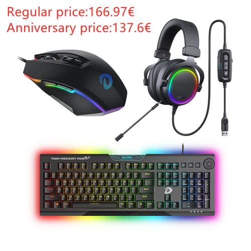 Dareu EK925II+EM925 PRO+EH925S PRO Combo