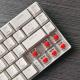 Motospeed CK67 65% Wired Mechanical Keyboard with Red Switch/LED Backlit/Type-C,67 Keys Compact Keyboard Compatible with Mac Windows