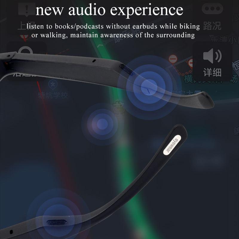 KY03 Smart Glasses Wireless Bluetooth 5.0 Sunglasses Outdoor Smart Sport Hands-Free Calling Anti-Blue Eyeglasses