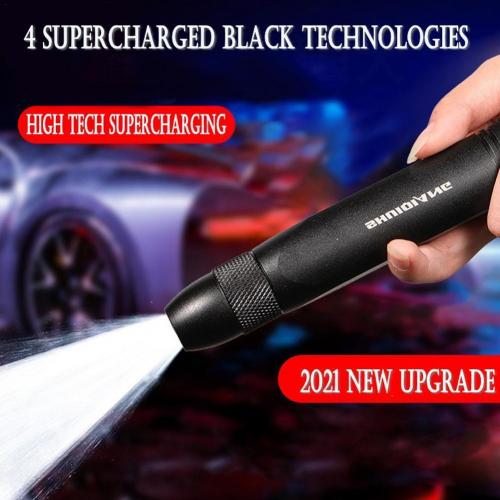 Official Bzfuture Hose Long Nozzle High Pressure Adjustable Car Washer Suitable for Car Garden Water Gun