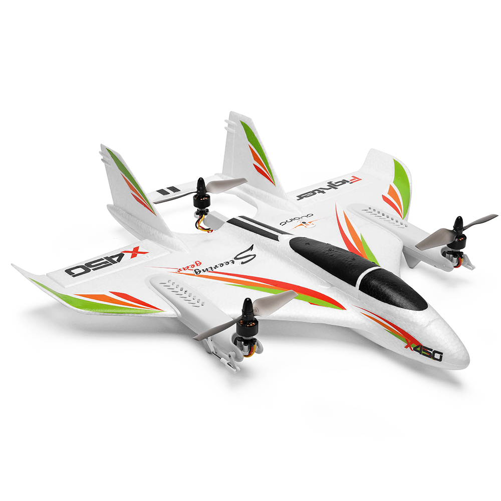 WLtoys XK X450 RC Airplane Brushless Motor 2.4G 6CH 3D/6G RC Plane