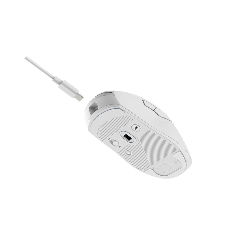 Dareu A900 Dual-mode Connection 2.4G Wired Gaming Mouse With Fast Charing 500mAh Built-in Li Battery KBS pro PAW3370 Chip