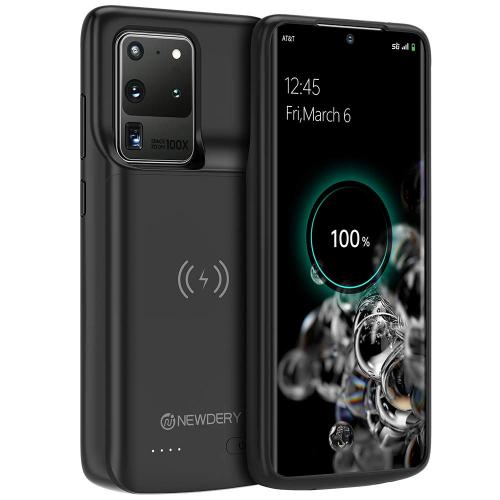 NEWDERY Wireless Charging Battery Case for Samsung Galaxy S20 Ultra