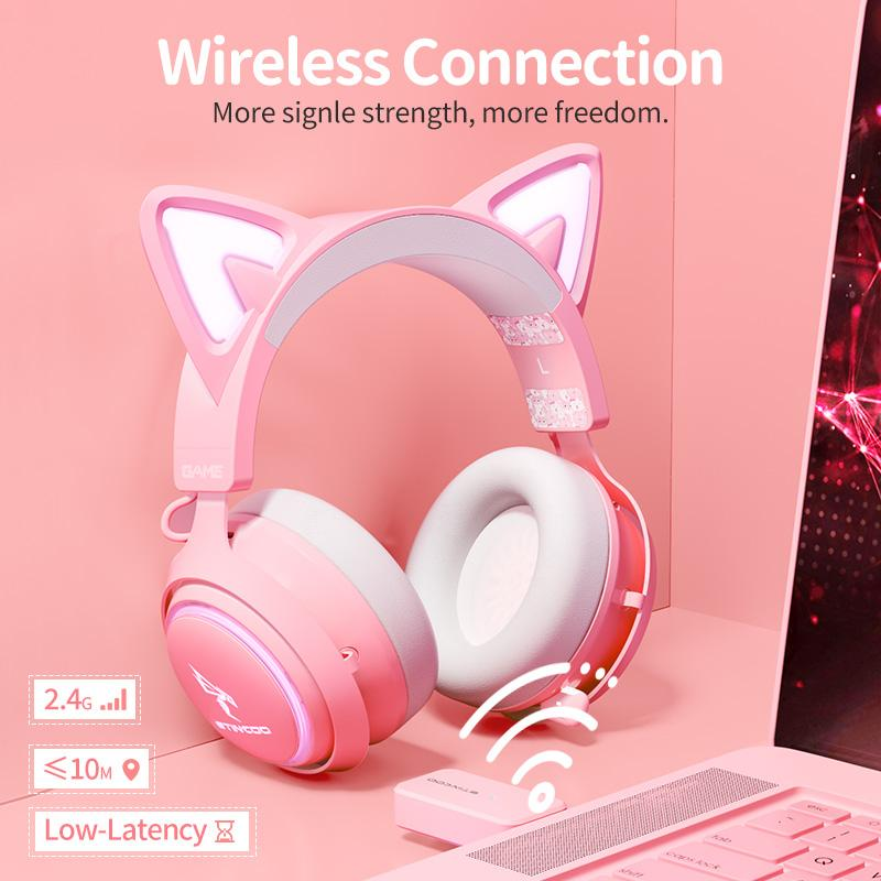 SOMIC GS510 USB+3.5/2.4G/USB  Channels Gaming Wired Headset Helmets withMic Earphone Headphone for PS5/PS4/PC/Phone Cellular Gamer