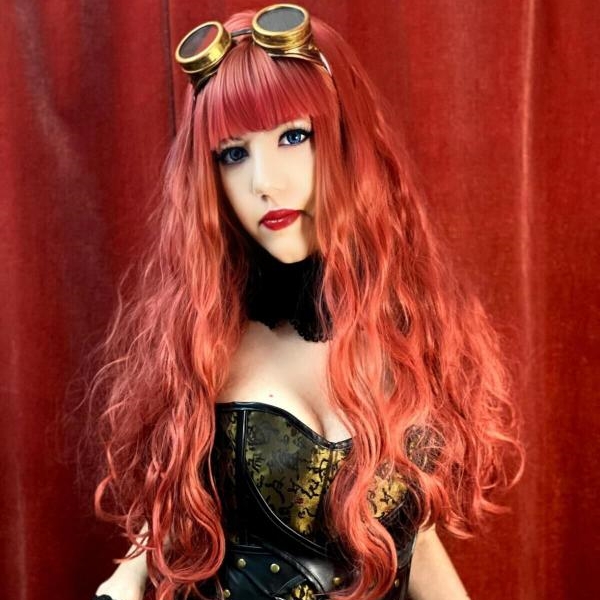 Bzfuture.com, Lolita Long Red Center Parting Wavy Wig Wm1107 Lolita Long Red Center Parting Wavy Wig Wm1107