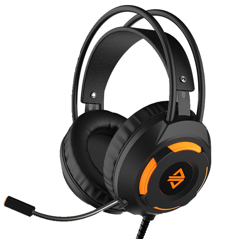 Ajazz AX120 7.1 Surround USB Computer Gaming Headset Noise Cancelling Headphone with Microphone Earphones For PC PS4 Xbox One
