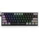 EYOOSO Z11 61 Keys Wired Mechanical Gaming Keyboard with Solid Backlit Two-Color Keycaps