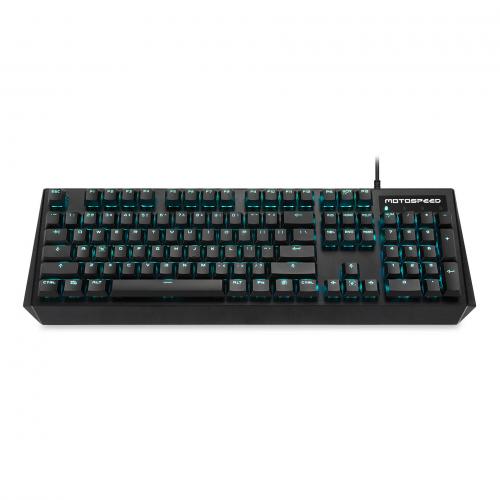 Official Motospeed K95 104 Key Outemu Switch Ice Blue Backlit Mechanical Gaming Keyboard