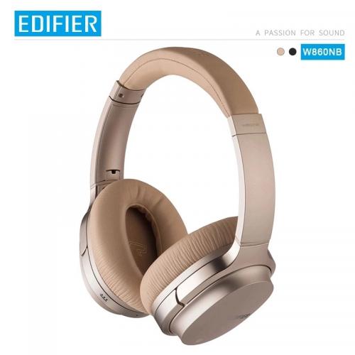 Official Edifier W860NB Bluetooth Headphones NFC pairing and aptX audio decoding Active Noise Cancelling