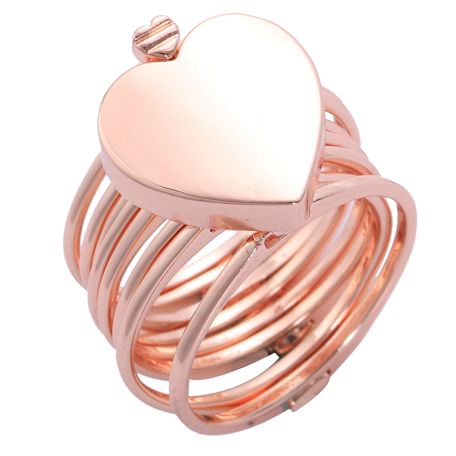 Bzfuture.com, Retractable Ring Bracelet Change Dual-use Heart Folding Ring Retractable Ring Bracelet Change Dual-use Heart Folding Ring