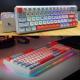 Motospeed Darmoshark K5 Gaming Mechanical Keyboard Wired and 2.4G Wireless Dual-Mode 68key Hot Swap Keypad PBT Keycap TTC Red Switch