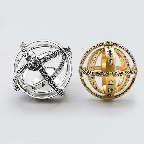 Creative Astronomical Sphere Ball Rings Cosmic Finger Ring