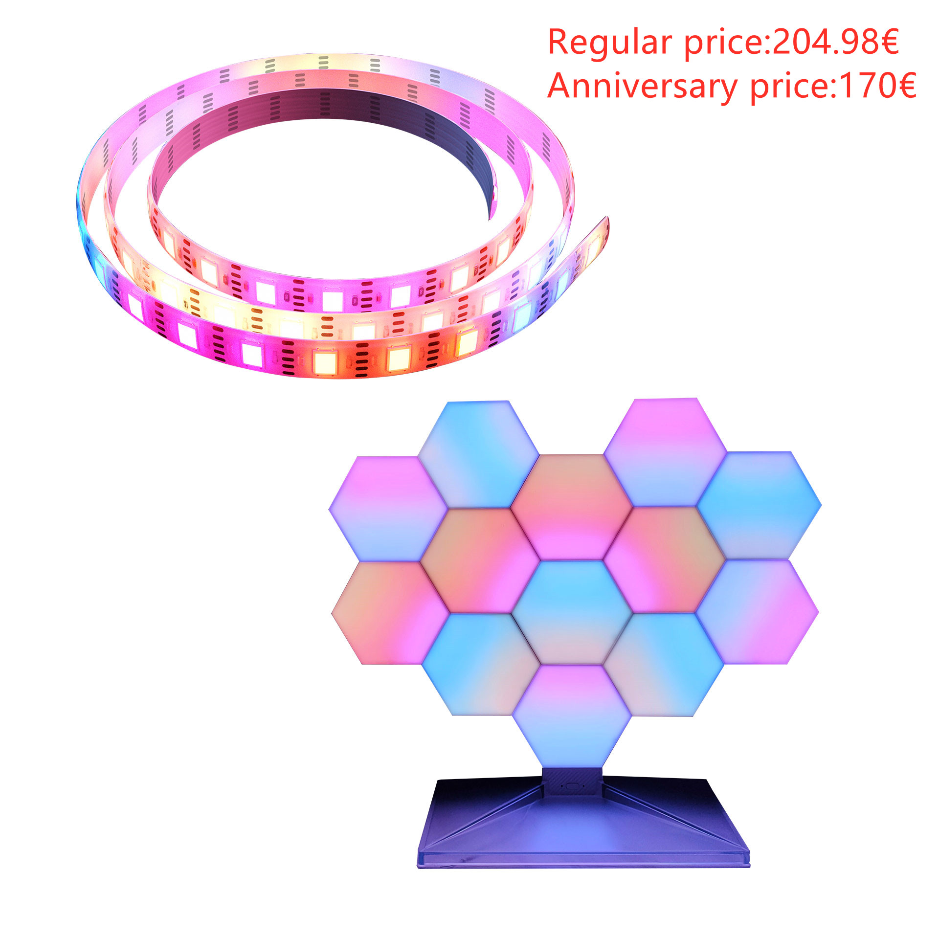 Bzfuture.com, Lifesmart Cololight Plus 13set+Cololight Strip 60LED Combo Lifesmart Cololight Plus 13set+Cololight Strip 60LED Combo
