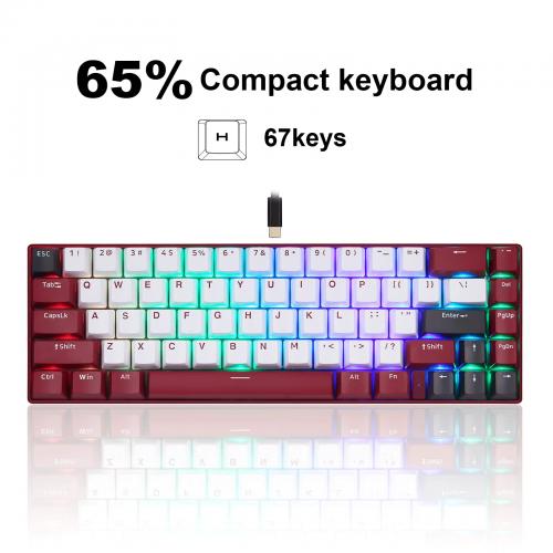 bluetooth 5 mechanical keyboard