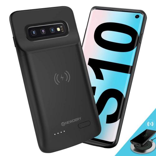 NEWDERY Wireless Charging Battery Case for Samsung Galaxy S10