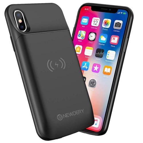 NEWDERY Wireless Charging Battery Case for iPhone X/Xs