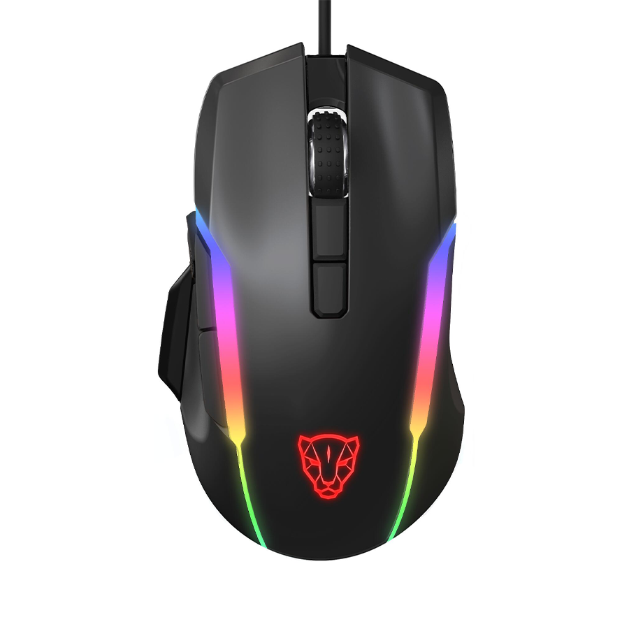Official Motospeed V90 Wired Mechanical RGB Backlight Gaming Mouse PMW3325