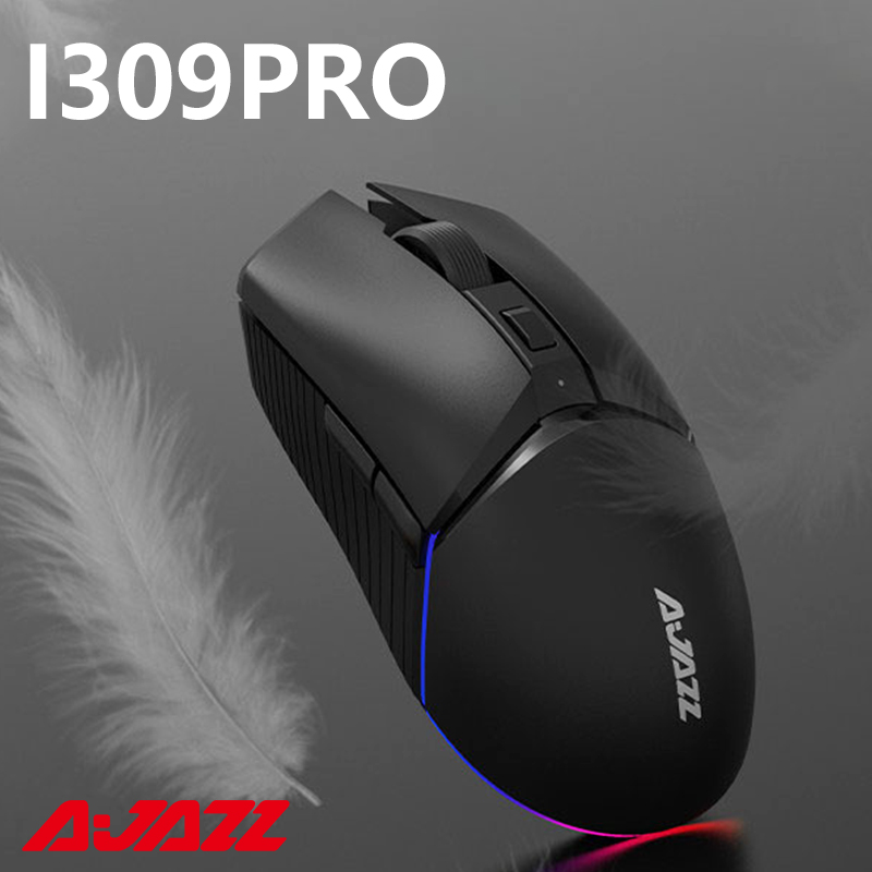 AJAZZ I309Pro Wireless USB Wired Gaming Mouse 2.4G RGB Mouse 16000 DPI Programmable Mice Computer Mouse Ergonomic for Laptop PC