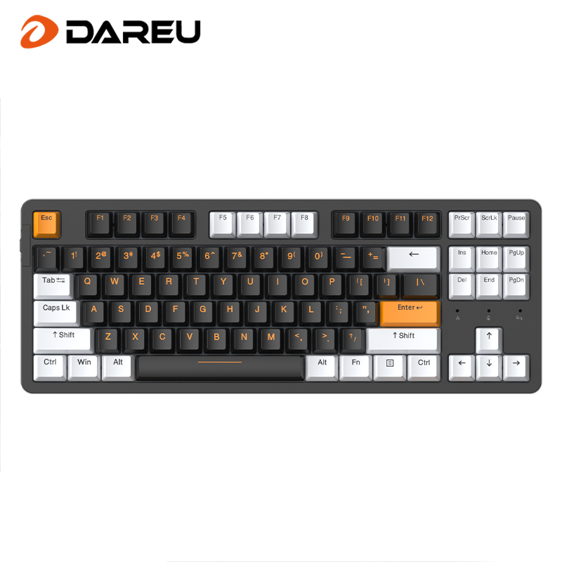 Official Dareu A87 Pro 3-mode Connection 100% Hotswap Gasket Structure RGB Mechanical Gaming Keyboard