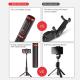 Bzfuture Foldable Tripod Expandable Monopod 3 in 1 Wireless Bluetooth Selfie Stick  with Remote Control for iPhone Android